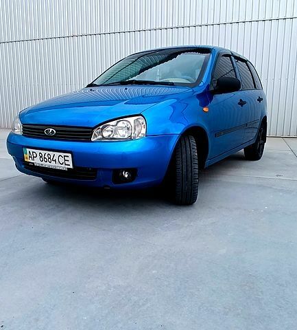 Синий ВАЗ Kalina, объемом двигателя 1.4 л и пробегом 198 тыс. км за 2200 $, фото 1 на Automoto.ua