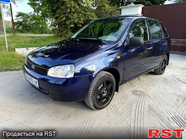 Синий ВАЗ Kalina, объемом двигателя 1.6 л и пробегом 28 тыс. км за 4000 $, фото 1 на Automoto.ua