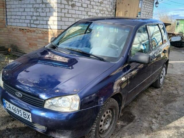 Синий ВАЗ Калина, объемом двигателя 1.6 л и пробегом 100 тыс. км за 1300 $, фото 1 на Automoto.ua