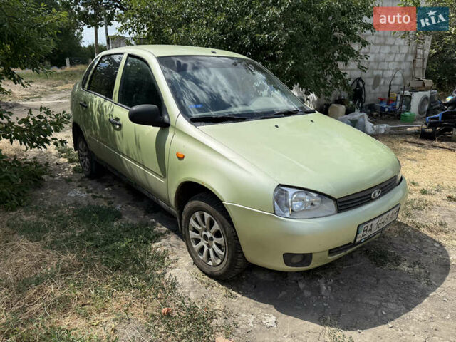 Зеленый ВАЗ Калина, объемом двигателя 1.6 л и пробегом 180 тыс. км за 1500 $, фото 1 на Automoto.ua
