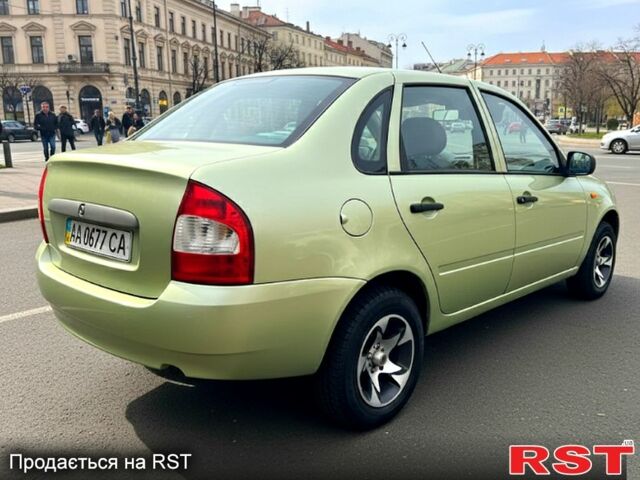 Зелений ВАЗ Kalina, об'ємом двигуна 1.6 л та пробігом 88 тис. км за 2200 $, фото 1 на Automoto.ua