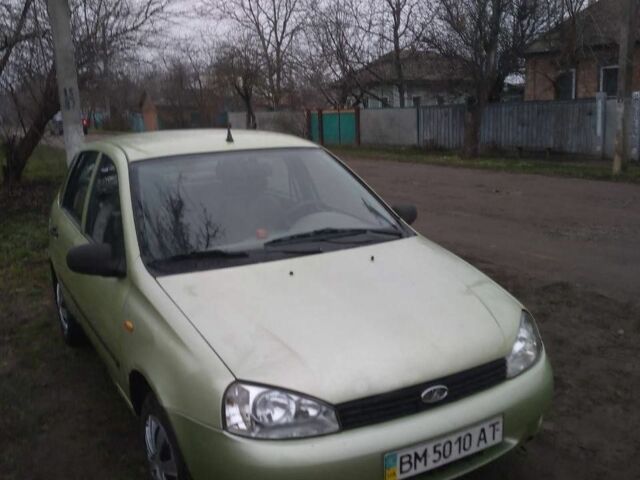 Зеленый ВАЗ Калина, объемом двигателя 1.6 л и пробегом 250 тыс. км за 1250 $, фото 1 на Automoto.ua