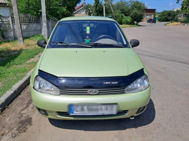 Зелений ВАЗ Калина, об'ємом двигуна 1 л та пробігом 216 тис. км за 1617 $, фото 1 на Automoto.ua