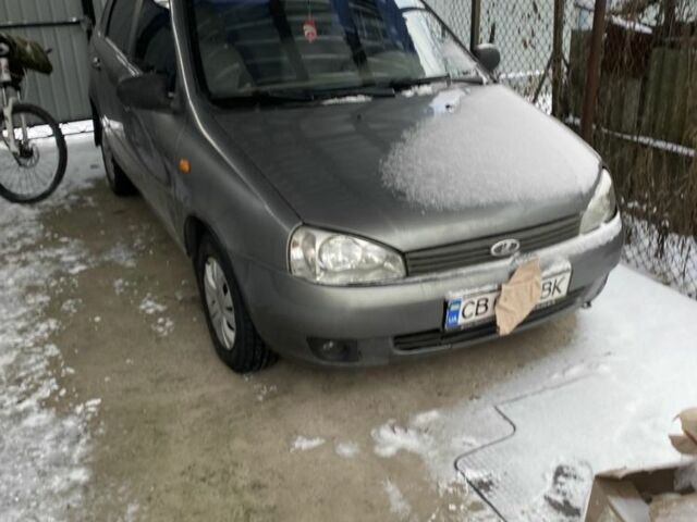 Зеленый ВАЗ Калина, объемом двигателя 1.6 л и пробегом 230 тыс. км за 1850 $, фото 1 на Automoto.ua