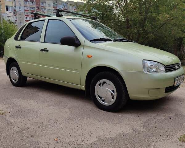 Зеленый ВАЗ Калина, объемом двигателя 1.6 л и пробегом 110 тыс. км за 2800 $, фото 1 на Automoto.ua