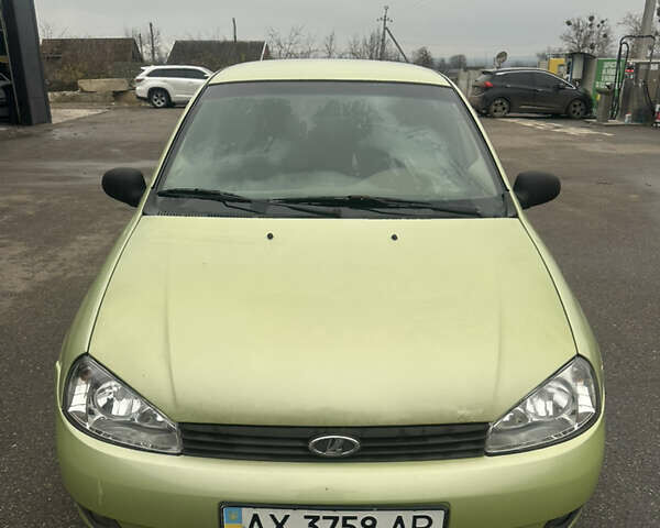 Зеленый ВАЗ Калина, объемом двигателя 1.6 л и пробегом 115 тыс. км за 1500 $, фото 1 на Automoto.ua