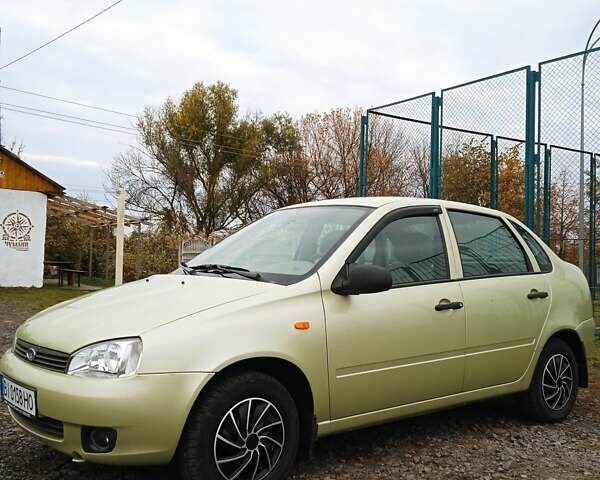 Зеленый ВАЗ Калина, объемом двигателя 1.6 л и пробегом 71 тыс. км за 2800 $, фото 1 на Automoto.ua