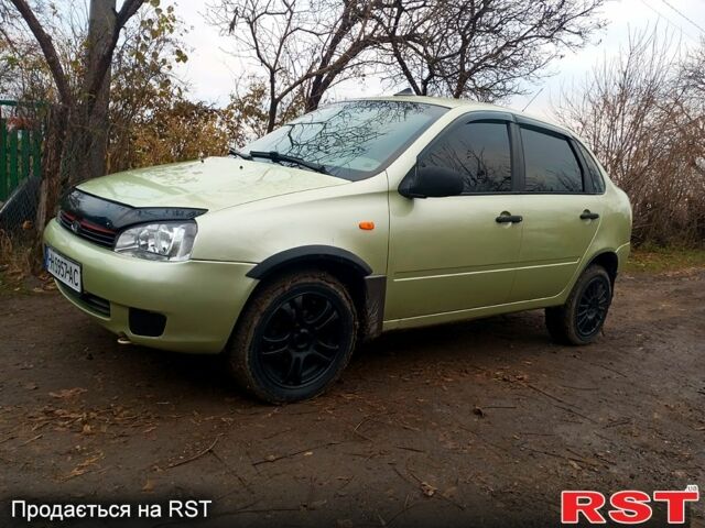 Зеленый ВАЗ Kalina, объемом двигателя 1.6 л и пробегом 0 тыс. км за 1500 $, фото 1 на Automoto.ua