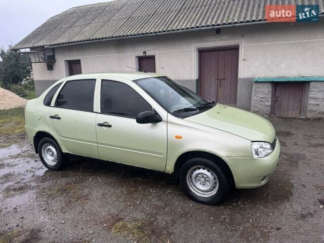 Зеленый ВАЗ Калина, объемом двигателя 1.6 л и пробегом 153 тыс. км за 1600 $, фото 1 на Automoto.ua