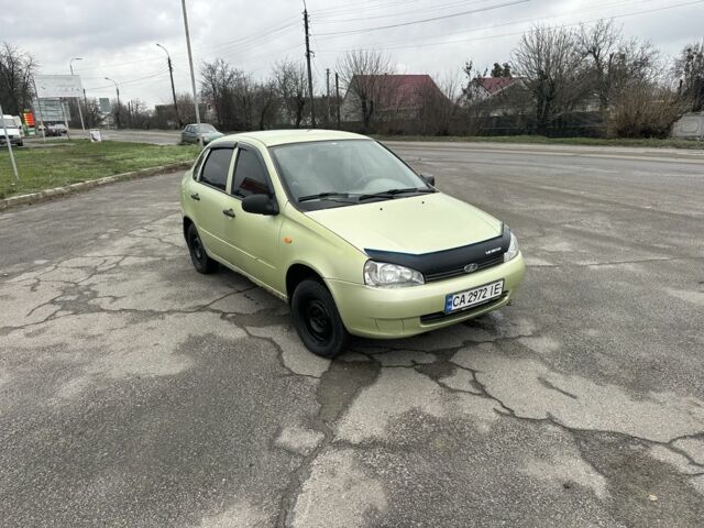 Зеленый ВАЗ Калина, объемом двигателя 1.6 л и пробегом 180 тыс. км за 1450 $, фото 1 на Automoto.ua