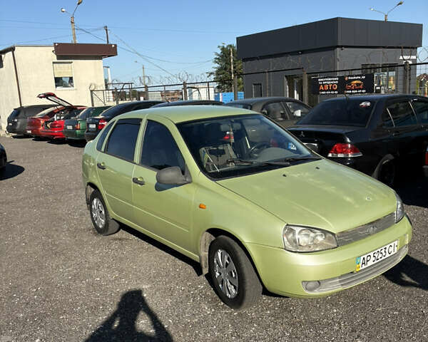 Зеленый ВАЗ Калина, объемом двигателя 1.6 л и пробегом 350 тыс. км за 1500 $, фото 1 на Automoto.ua