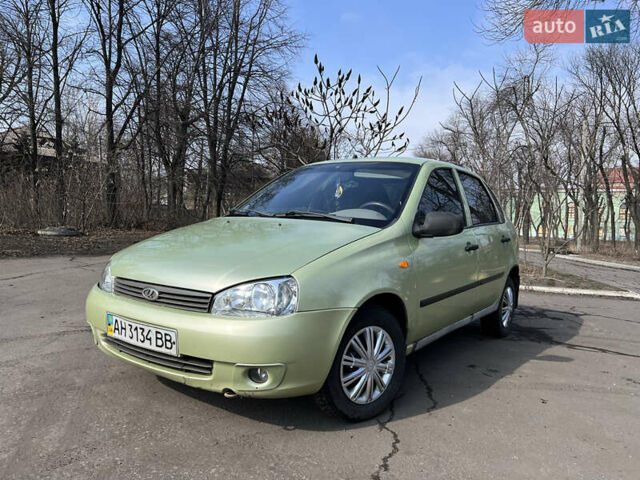 Зеленый ВАЗ Калина, объемом двигателя 1.6 л и пробегом 213 тыс. км за 1700 $, фото 1 на Automoto.ua