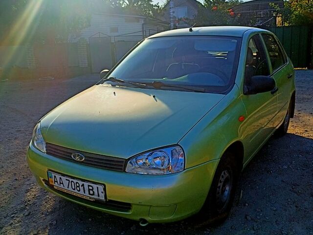 Зеленый ВАЗ Kalina, объемом двигателя 1.6 л и пробегом 96 тыс. км за 1800 $, фото 1 на Automoto.ua