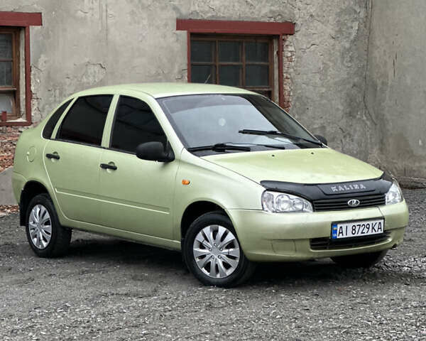 Зеленый ВАЗ Калина, объемом двигателя 1.6 л и пробегом 239 тыс. км за 1350 $, фото 1 на Automoto.ua