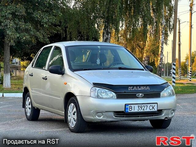 Зеленый ВАЗ Kalina, объемом двигателя 1.6 л и пробегом 230 тыс. км за 1499 $, фото 1 на Automoto.ua