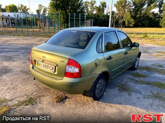 Зеленый ВАЗ Kalina, объемом двигателя 1.4 л и пробегом 360 тыс. км за 1050 $, фото 1 на Automoto.ua