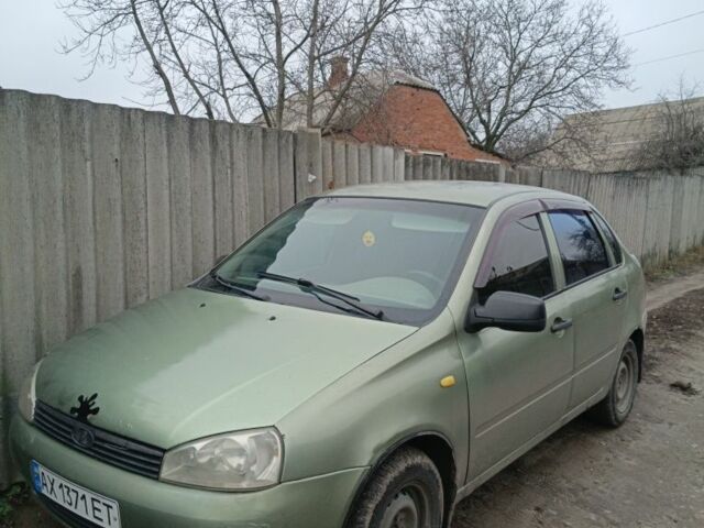Зелений ВАЗ Калина, об'ємом двигуна 1.6 л та пробігом 220 тис. км за 1550 $, фото 1 на Automoto.ua