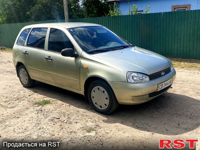 Зеленый ВАЗ Kalina, объемом двигателя 1.6 л и пробегом 102 тыс. км за 1999 $, фото 1 на Automoto.ua