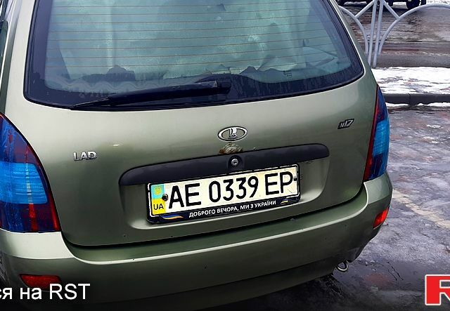 Зелений ВАЗ Kalina, об'ємом двигуна 1.4 л та пробігом 220 тис. км за 2000 $, фото 1 на Automoto.ua