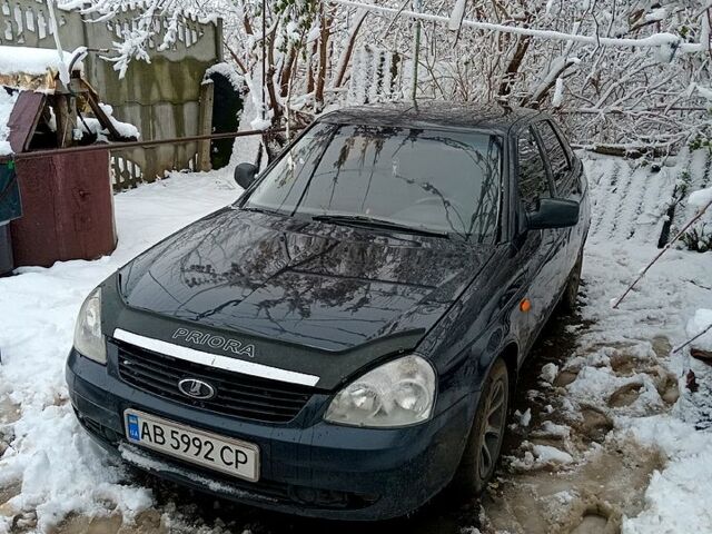 Чорний ВАЗ Lada Priora, об'ємом двигуна 1.6 л та пробігом 193 тис. км за 2600 $, фото 1 на Automoto.ua