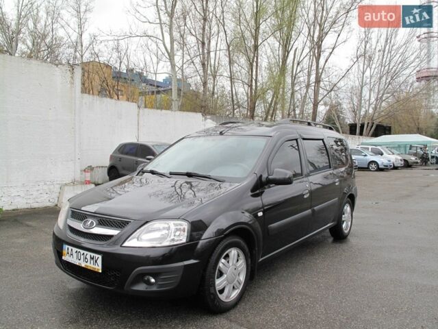 Черный ВАЗ Largus, объемом двигателя 1.6 л и пробегом 231 тыс. км за 5777 $, фото 1 на Automoto.ua