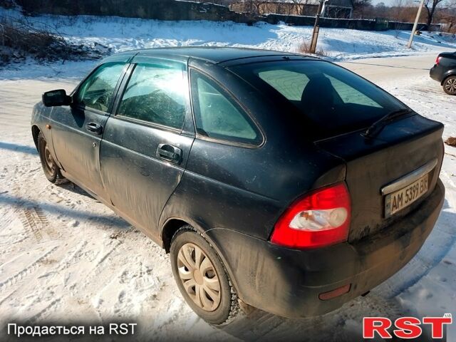 Чорний ВАЗ Priora, об'ємом двигуна 1.6 л та пробігом 50000 тис. км за 1300 $, фото 1 на Automoto.ua