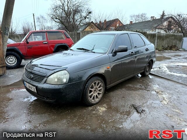 Черный ВАЗ Priora, объемом двигателя 1.6 л и пробегом 150 тыс. км за 1450 $, фото 1 на Automoto.ua