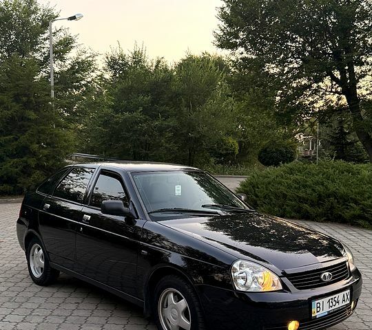Черный ВАЗ Priora, объемом двигателя 1.6 л и пробегом 190 тыс. км за 2999 $, фото 1 на Automoto.ua