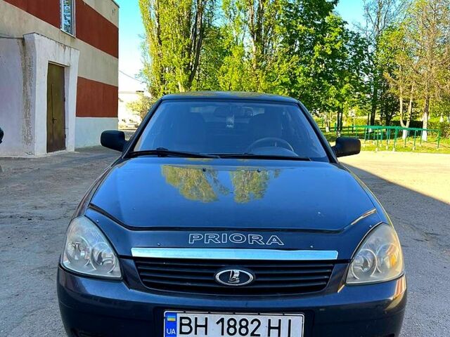 Черный ВАЗ Priora, объемом двигателя 1.6 л и пробегом 200 тыс. км за 2100 $, фото 1 на Automoto.ua