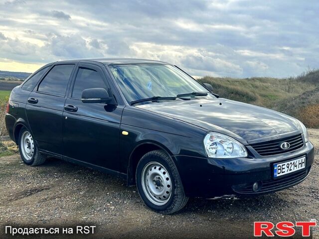 Черный ВАЗ Priora, объемом двигателя 1.6 л и пробегом 200 тыс. км за 2200 $, фото 1 на Automoto.ua