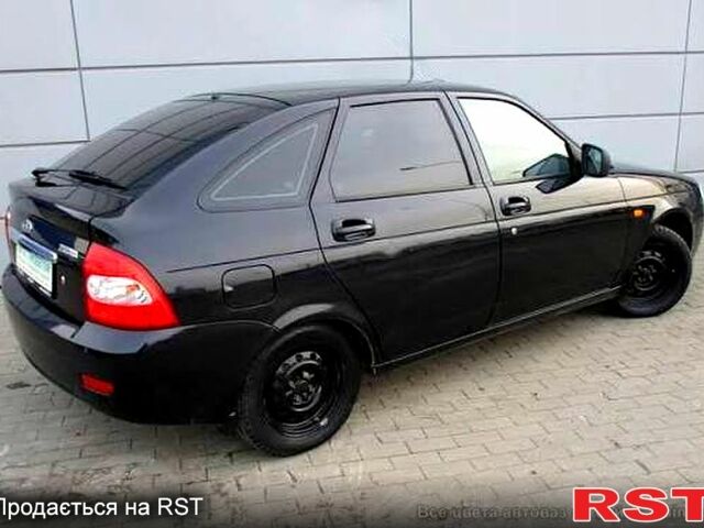 Черный ВАЗ Priora, объемом двигателя 1.6 л и пробегом 157 тыс. км за 2600 $, фото 1 на Automoto.ua