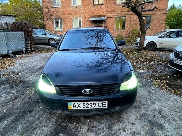 Чорний ВАЗ Priora, об'ємом двигуна 1.6 л та пробігом 183 тис. км за 1800 $, фото 1 на Automoto.ua