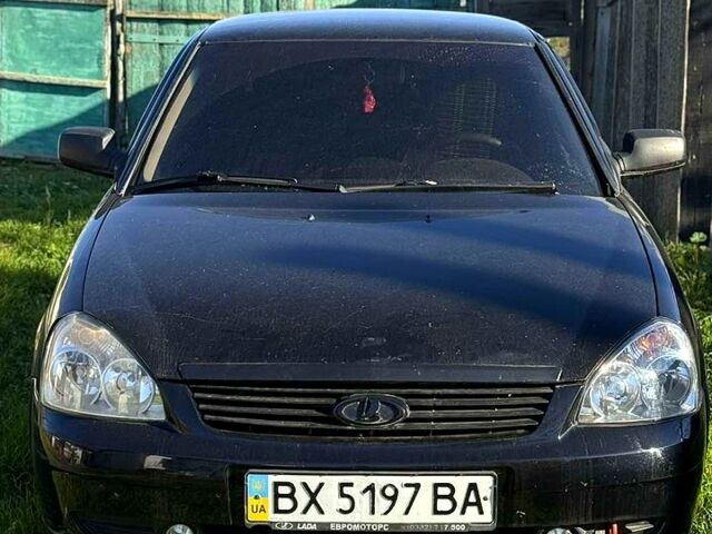 Черный ВАЗ Priora, объемом двигателя 1.6 л и пробегом 110 тыс. км за 2400 $, фото 1 на Automoto.ua