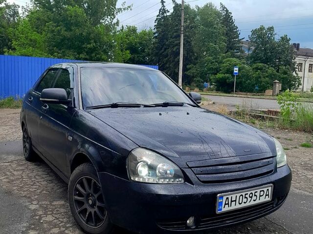 Черный ВАЗ Priora, объемом двигателя 1.6 л и пробегом 196 тыс. км за 2500 $, фото 1 на Automoto.ua