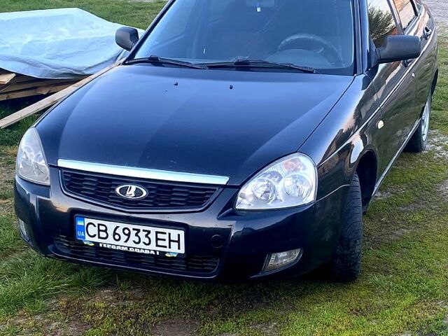 Чорний ВАЗ Priora, об'ємом двигуна 1.6 л та пробігом 211 тис. км за 2400 $, фото 1 на Automoto.ua