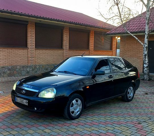 Черный ВАЗ Priora, объемом двигателя 1.6 л и пробегом 19000 тыс. км за 2700 $, фото 1 на Automoto.ua