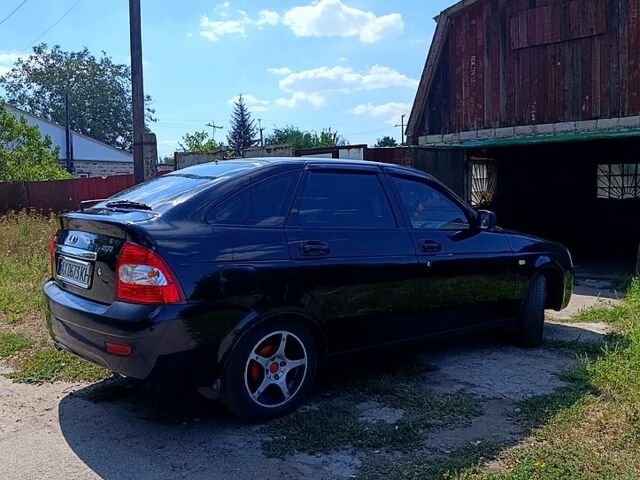 Черный ВАЗ Priora, объемом двигателя 1.6 л и пробегом 158 тыс. км за 3400 $, фото 1 на Automoto.ua
