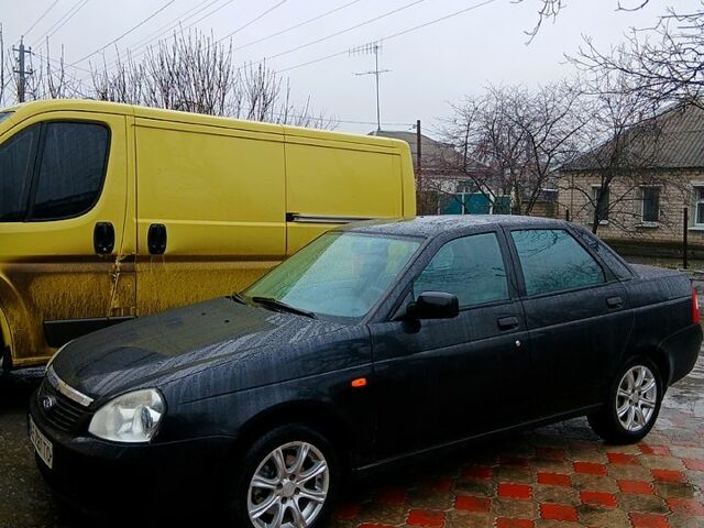Черный ВАЗ Priora, объемом двигателя 1.6 л и пробегом 1700 тыс. км за 2700 $, фото 1 на Automoto.ua