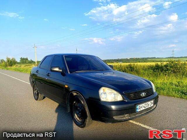 Чорний ВАЗ Priora, об'ємом двигуна 1.6 л та пробігом 186 тис. км за 2300 $, фото 1 на Automoto.ua