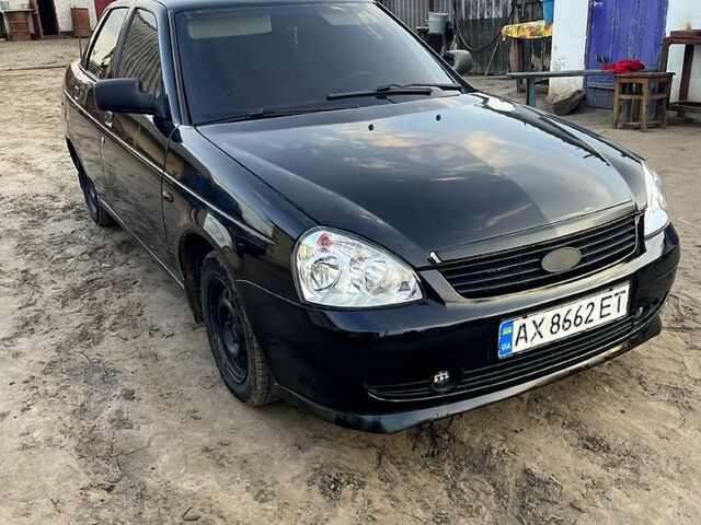 Черный ВАЗ Priora, объемом двигателя 1.6 л и пробегом 131 тыс. км за 2650 $, фото 1 на Automoto.ua