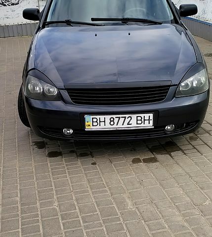 Черный ВАЗ Priora, объемом двигателя 1.6 л и пробегом 250 тыс. км за 1350 $, фото 1 на Automoto.ua