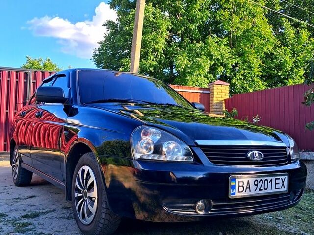 Черный ВАЗ Priora, объемом двигателя 1.6 л и пробегом 256 тыс. км за 3200 $, фото 1 на Automoto.ua