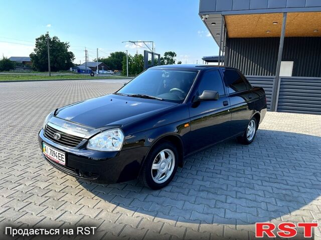 Чорний ВАЗ Priora, об'ємом двигуна 1.6 л та пробігом 97 тис. км за 3200 $, фото 1 на Automoto.ua