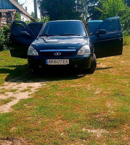 Чорний ВАЗ Priora, об'ємом двигуна 1.6 л та пробігом 144 тис. км за 2650 $, фото 1 на Automoto.ua