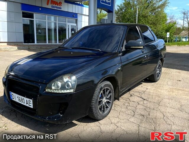 Черный ВАЗ Priora, объемом двигателя 1.6 л и пробегом 0 тыс. км за 2500 $, фото 1 на Automoto.ua