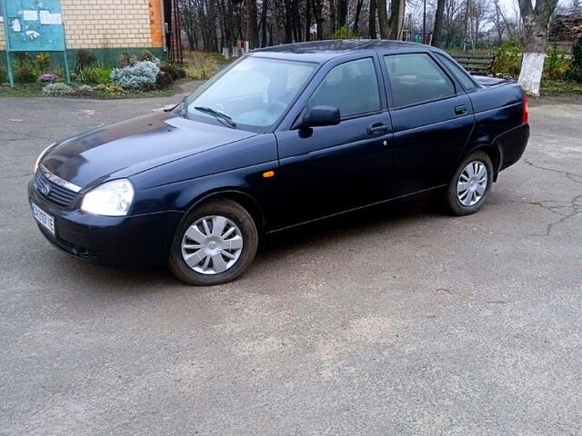 Чорний ВАЗ Priora, об'ємом двигуна 1.6 л та пробігом 157 тис. км за 1650 $, фото 1 на Automoto.ua