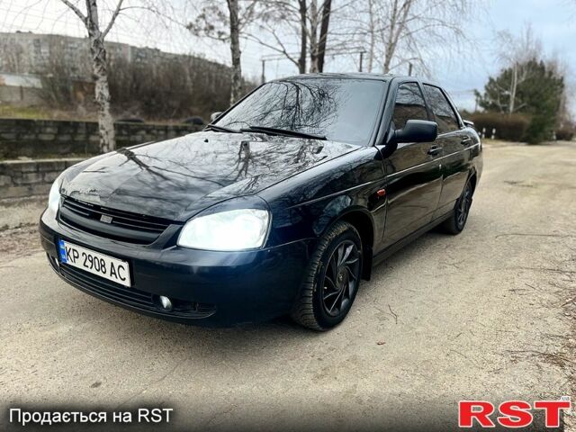 Черный ВАЗ Priora, объемом двигателя 1.6 л и пробегом 250 тыс. км за 1600 $, фото 1 на Automoto.ua