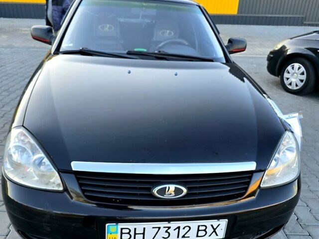 Чорний ВАЗ Priora, об'ємом двигуна 1.6 л та пробігом 83 тис. км за 3000 $, фото 1 на Automoto.ua