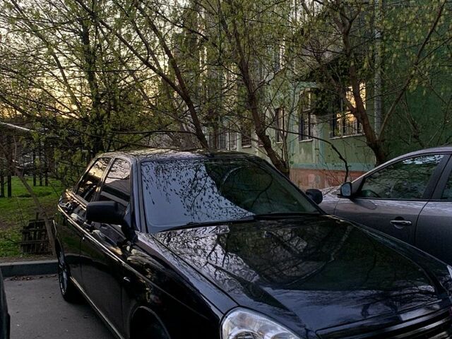 Черный ВАЗ Priora, объемом двигателя 1.6 л и пробегом 260 тыс. км за 2400 $, фото 1 на Automoto.ua