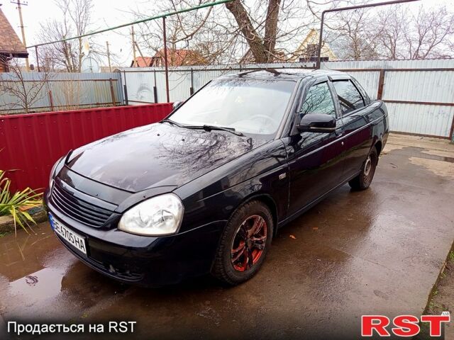 Чорний ВАЗ Priora, об'ємом двигуна 1.6 л та пробігом 170 тис. км за 2600 $, фото 1 на Automoto.ua